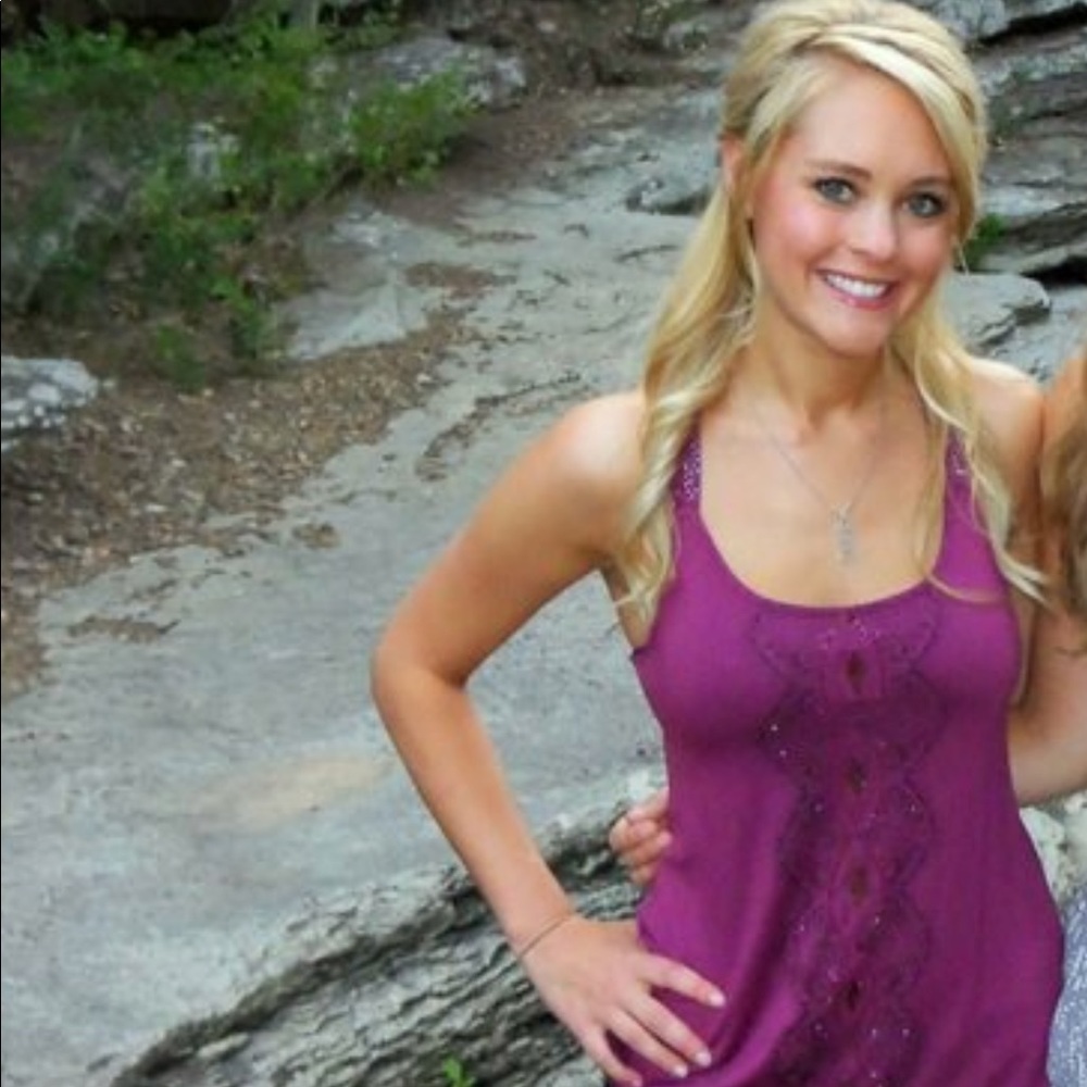 Charlotte Russe beaded tank
